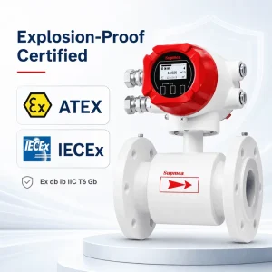 CE Certificate Electromagnetic Flow Meter Digital Magnetic Flow Meter DN 150 Flow Meter