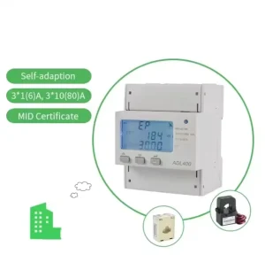 CE Certified DIN Rail AC Three Phase Direct Input 100A Energy Meter Acrel ADL400 for Industry