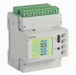 CE Certified DTSD1352 4S Multi Loop 12 Single Phase Input Voltage Current Power Measurement High Precision Power Meter