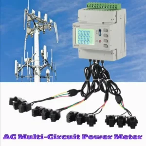 CE Certified DTSD1352 4S Multi Loop 12 Single Phase Input Voltage Current Power Measurement High Precision Power Meter