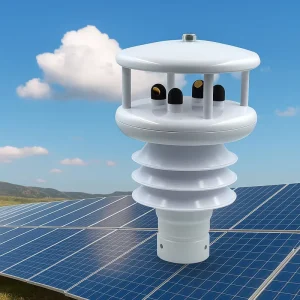 CE Certified RS485 Output All in One Ultrasonic Weather Station Wind Air Temperature Humidity Solar PM2.5 Rain Sensor