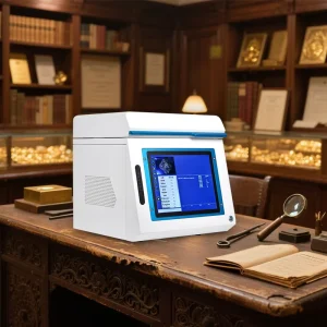 CE Certified XRF Precious Metals Analyzer With Active Radiation Protection Safe Non Destructive Gold Silver Platinum Tester