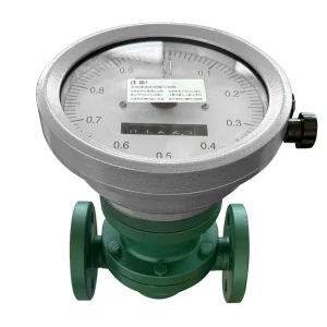 CE ISO EX Oval Gear Flow Meter 0.5% High Precision Flange Connection LCD Digital Display Water Diesel Fuel Oils OEM