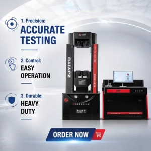 CE ROCH Certificate Customized Universal Vertical Tensile Strength Testing Equipment Universal Material Testing Machine