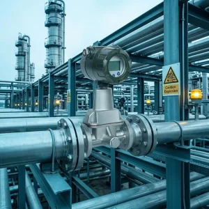CE Vortex Precession Flow Meter ±1.5% Accuracy Digital LCD Display Pulse 4-20mA for Gas Steam Air Compressed Flow Measurement