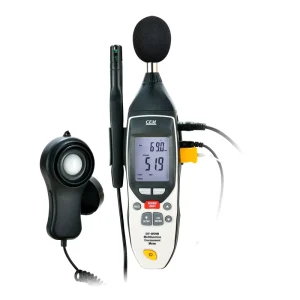 CEM DT 859B 5 in 1 Multifunction Environment Meter Sound Level Meter Light Meter Humidity Temperature Meter and Anemometer