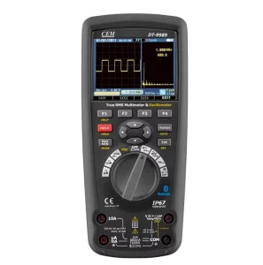 CEM DT 9989 Highly Accurate Professional Digital Multimeter 50 000 Count 2 in 1 Oscilloscope and Calibration Functions