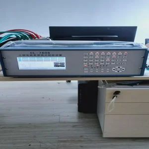 CL 7606 Three Phase Energy Meter Test Equipment Class 0.5 Accuracy 120A 0 9999.9 kWh Range Smart Meter