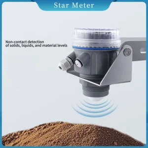 CLD11 Non-contact 80GHz High-frequency Radar Level Meter ABS Material 2% Accuracy Level Measurement