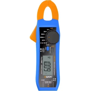 CM2100B Industrial Clamp Meter 20000 Counts NCV Test AC DC 100A True RMS Multimeter 0 600V Low Battery Indicator