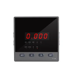 CN300 3F1 Digital Panel Meter Competitive Single Phase Frequency Energy Meter Made in China