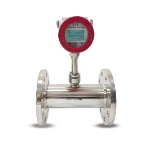 CO2 Nitrogen Ammonia Gas Sensor Probe Thermal Mass Flow Meter with Split Display
