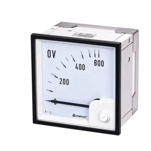 COMPLEE Original KLY T96 0V Closed Frame Analog AC Voltmeter Moving Iron 0 100 200 220 440 400 800V Panel Voltage Meter
