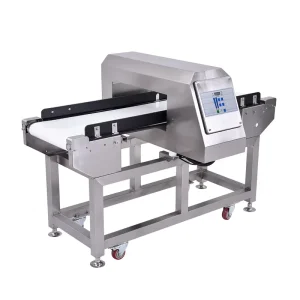 CQ 806 Automatic Industrial Food Metal Detector with Conveyor 304 Stainless Steel IP55 Rated