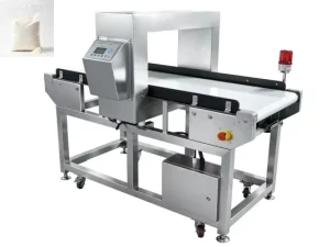 CQ 818 Industrial Food Metal Detector with 304 Stainless Steel for Bulk Bags of Flour Rice Wheat Corn Conveyor Use