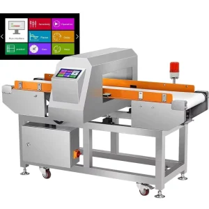 CQ-910K High Sensitivity Industrial Metal Detector for Food Conveyor Belt