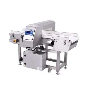 CQ 918 High Speed Food Metal Detector Device Machine Factory Production Line Cheese Flour Metal Detector in Food Industry