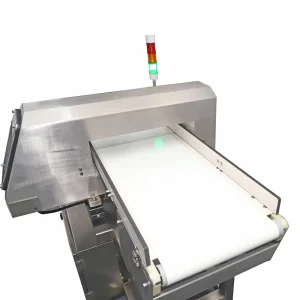 CQ 918 Industrial Metal Detector for Sauce Frozen Food Seafood High Sensitivity Touch Screen 304 Stainless Steel