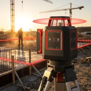 CRL205P High Precision Fully Automatic Electronic Infrared Laser Leveling Instrument Green Laser for DIY 500m