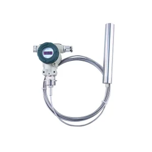 CYW18 High Temperature Stainless Steel Immersion Level Transmitter Sensor 4-20mA RS485 Gas Collector Water Level
