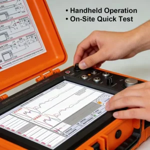 Cable Fault Locator Long Distance Detection High Accuracy Multi Pulse Technology for Underground Power Cable Testing