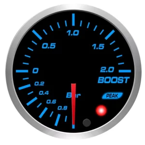 Car 10 Color 2 bar Turbo Gauge and boost Gauge
