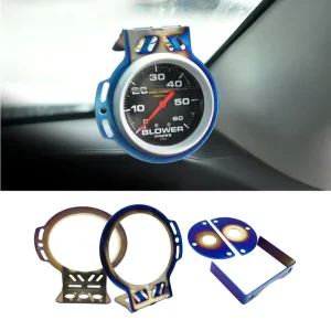 Car Custom Logo Gauge Holder Gauge Meter 66mm Mount Kit Bracket Pod Car Dashboard Holdering Bracket for Auto Meter