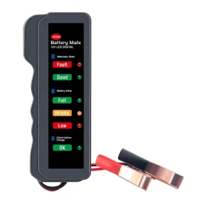 Car Diagnostic Tool Automotive Car Battery Tester BM310 12V 6 LED Light Copper Digital Analyzer Auto System