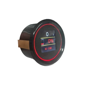 Car Instrument Golf Cart Instrument Booster Gauge Oil Temperature Gauge 1.44 inch Square Round Display