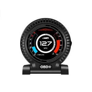Car Mounted HUD Head up Display OBD Driving Computer Code Table Portable LCD Head up View Car Display