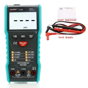 Car Tool Mini Universal Meter 108D Fully Automatic Digital High Precision Compact Multimeter Capacitance Meter