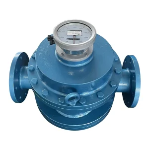 Carbon Steel Oval Gear Flow Meter Positive Displacement Liquid Oil Diesel Fuel Water High Accuracy CE ISO EX