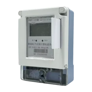 Card Prepayment Single Phase Electronic Meter Wall Mounted 220/230V 20(80)A Apartments Commercial