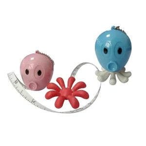 Cartoon Mini Octopus Plastic Tape Measure N 012 China Mall Hot Gift Factory Discount Scale