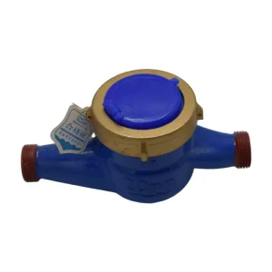 Cast Iron Body Dry Type Multi Jet Water Meter 20mm Mechanical Water Counter for Village Tap Water Renovation Projects