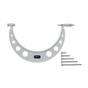 Cast Iron Outside Micrometers with Interchangeable Anvils 0.006mm Accuracy
