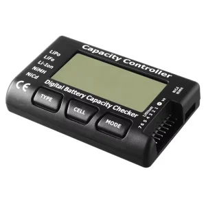 CellMeter7 2.1″ Screen LCD Digital Battery Capacity Checker Meter Tester for 2 7S LIPO LiFe Battery RC Drone Vehicle DIY Tool