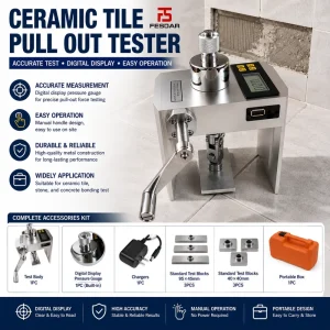 Ceramic Tile Pull Out Tester Paint Tile Bond Strength Testing Apparatus for 1Year Warranty