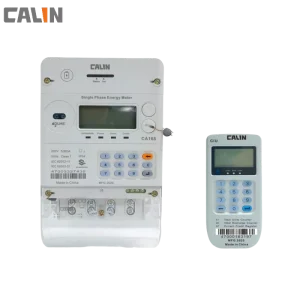 Certified DLMS STS NEMSA Single Phase Split Type CIU Prepaid Energy Meter AMI System Dual Channel Relay IP56 Waterproof LCD