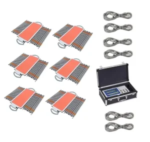 Certified Scales for Trucks Near Me Split type complete supporting instruments vehicle wheel weight weighing equipment