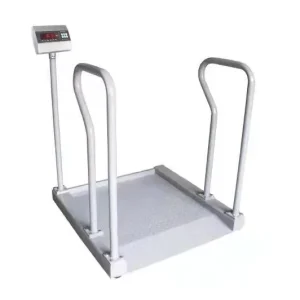 China Direct Manufacture 1*1m 300KG Weighing Wheelchair Scale with Wireless Indicator