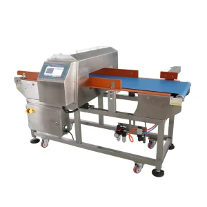 China Supplier Digital Display Tunnel Type Industrial Metal Detector for High Oil Food