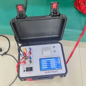 China Supplier Digital Transformer Turn Ratio Tester TTR Rechargeable Battery High Accuracy LCD Touch Screen