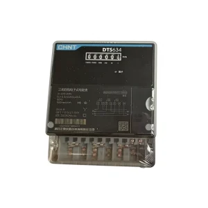 Chint DTS634 380V 0.25 0.5(80)A Three Phase Electronic Energy Meter CHINT DDS666 Kunlun Model Electric Energy Meter