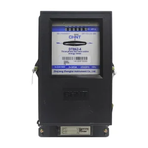 Chint Three-Phase Four-Wire 380V Mechanical Energy Meter DT862-4 100A Industrial Use