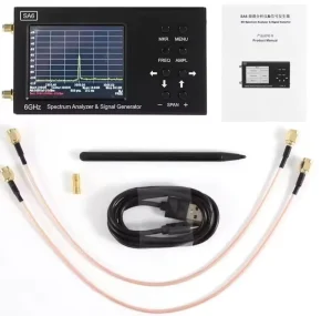 Chipsrsun Handheld Spectrum Analyzer 35MHz 6200MHz Broadband Coverage Laboratory Grade 6G Signal Tester