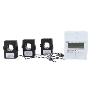 Clamp 200A CT Input Type Three Phase Multifunction Power Meter indirect Connection 3P4W Smart Energy Meter