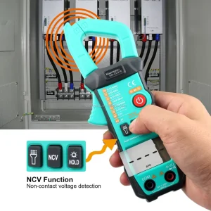 Clamp Meter 600A Current Measurement Trms Auto range Voltage Ammeter Hz Ohm Ncv Tester Multimeter Ampere Meter
