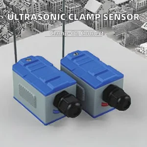 Clamp-on Ultrasonic Flow Meter Transducer Sensor Probe Wall Mounted Flowmeter Small Medium Large Size for Replacement Backup