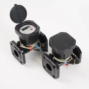 Class 2 Accuracy Ultrasonic Heat Meter Horizontal Vertical Install PT1000 Temperature Sensor Heat Energy Meter